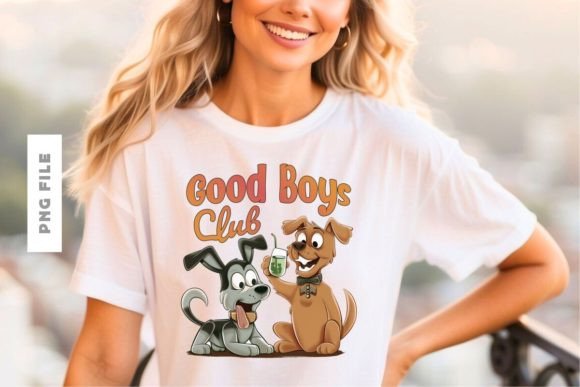 Good Boys Club T-Shirt Design: A Premium Creative Asset