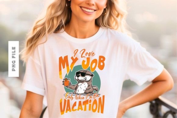 I Love My Job T-shirt Design: A Versatile Asset for Modern Creators