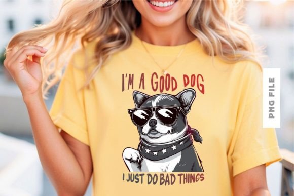 I'm a Good Dog T-shirt Design: A Creative Asset for Modern Branding