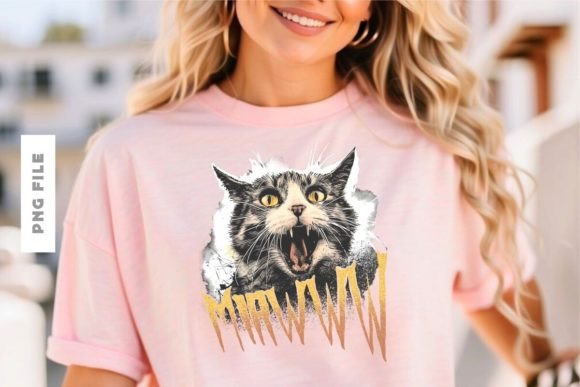 Miawww T-Shirt Design: A Creative Asset for Modern Branding