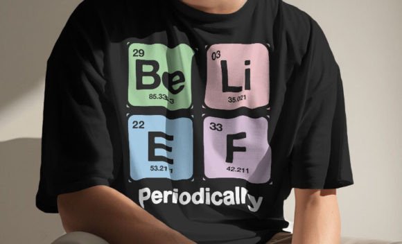 The Power of a Belief T-Shirt Design