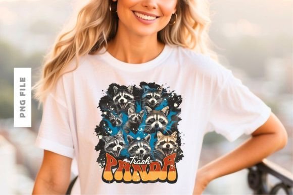 Thrash Panda T-shirt Design: A Creative Asset for Modern Merchandise
