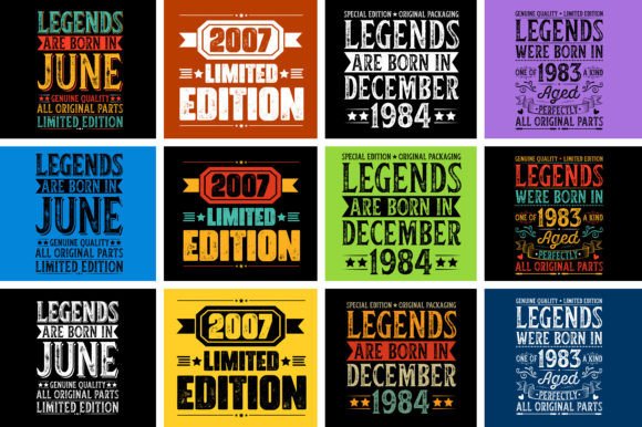 Vintage T-Shirt Design Bundle: A Creative Asset for Modern Designers